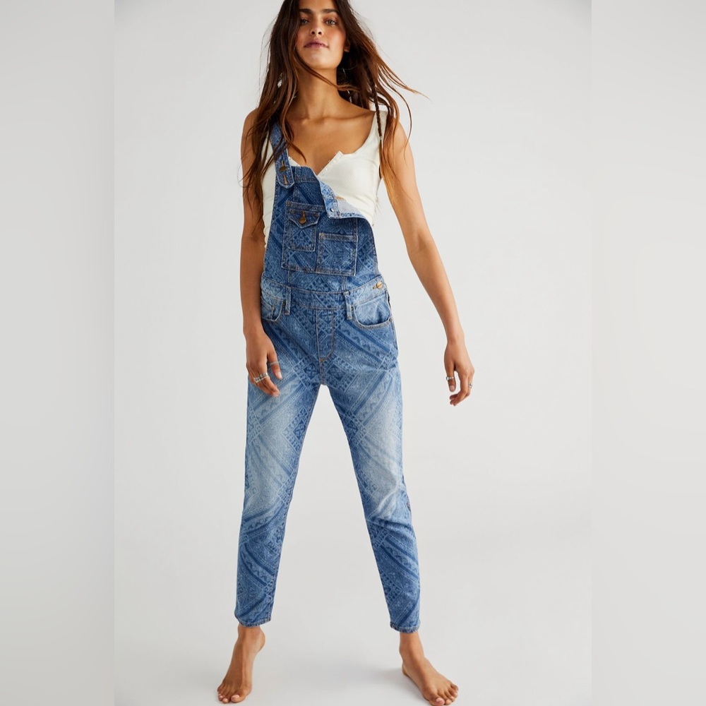 FreePeople DRIFTWOOD Boyfriend Overalls